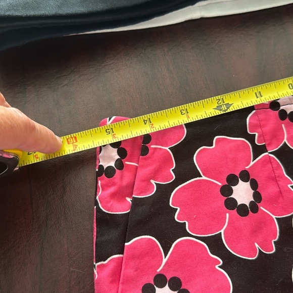 Women’s Golftini Black and Pink Stretch Floral Cotton Skort Golf Tennis size 6 - Picture 15 of 15